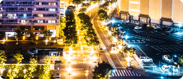 神戸ガス燈通り～ハーバーロードの夜景