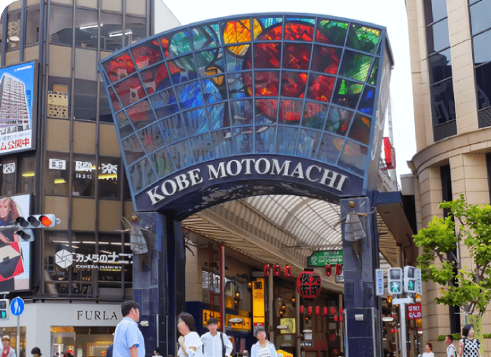 神戸元町商店街エリアの写真